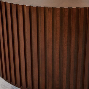 Chất Lượng Cao Sang Trọng Nhật Bản Phong Cách Retro Nâu Cơ Sở Bàn Cà Phê Bằng Gỗ Bộ 2 Bàn Cà Phê Handmade Tại Trung Quốc - Product Image 6