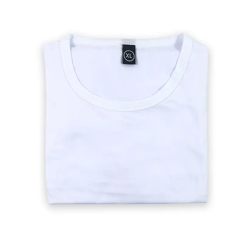 Atacado em branco vestuário fabricantes personalizado em branco t-shirt transferência de calor impressão Tee diversos sublimação gráfica T Shirt