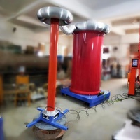 Transformateur d'essai cylindrique époxy pour équipement industriel de test d'isolation haute tension