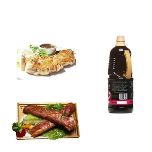 Oem Haccp Brc Molho japonês Tonkatsu para fritar alimentos, salgadinhos e azedos, carne de porco, tempero, molho japonês
