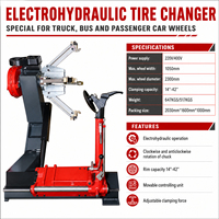 Machine à changer les pneus électrohydraulique pour camions, bus, voitures particulières, jantes de 14 à 42 pouces, équipement de garage pour atelier de réparation automobile