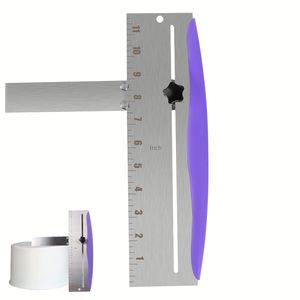 Wholesale Stainless Steel Cake Turntables Smoother Adjustable Kitchen Frosting Spatula Mousse Cream Pastry Baking 12inches - Product Image 1
