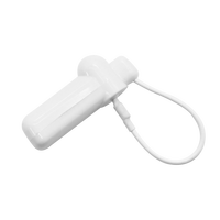 AM EAS Étiquette rigide de type lanière 45mm 25mm noyau blanc magnétique pour marchandises