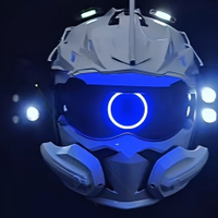 Nuevo Casco Inteligente Clásico para Motocicleta con Certificación ECE, Equipado con Luz Láser y Auriculares Inalámbricos