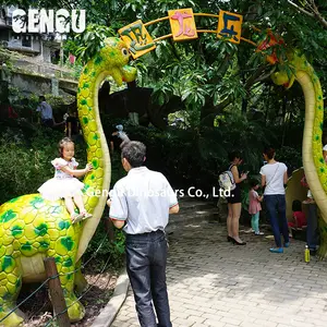 Theme Park Dinosaur Door Dinosaur Gate In Park