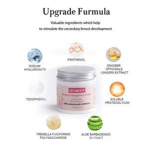 Crème d'augmentation mammaire biologique à base de plantes avec des ingrédients naturels et une formule raffermissante pour l'augmentation mammaire des femmes 100 ml - Product Image 5