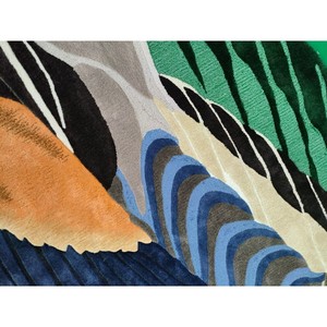 Alfombra de Lana de Nueva Zelanda Hecha a Mano, con Diseño Moderno y Personalizado, de Forma Irregular, de Alta Calidad, de la Fábrica Manna Carpets - Product Image 5