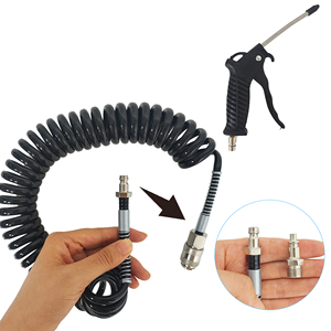 High-Flow Pneumatic Air Spray Blow Gun Set for <b>Car</b> Cleaning Including Other Pneumatic Tools - Product Image 1