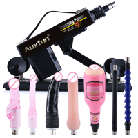Machine sexuelle automatique Auxfun pour le plaisir féminin avec adaptateur à ventouse 3XLR – Pack de base pour couples
