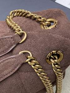 Sacs à main de luxe marron 2026 en daim, sacs de créateur haut de gamme personnalisables pour femmes - Product Image 5