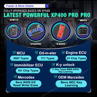 Programador de Llaves de Auto MaxiIM IM608PRO II 2, Herramienta OBD2 para Vehículos con Limpiador de Inyectores de Combustible para Audi Q5/A5/Q7