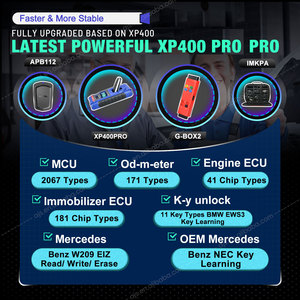 เครื่องโปรแกรมกุญแจรถยนต์ MaxiIM IM 608 PRO II 2 รุ่น IM608S IM608 PRO2 IKey Programmer XP400PRO เครื่องมือวินิจฉัย OBD2 สำหรับยานยนต์ - Product Image 4