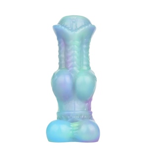 Thick Luminous Silicone Penis Enlargement Sleeve with Scrotum & Vein Details <b>for</b> <b>Men</b> to Delay Ejaculation Cock Sleeve Sex <b>Toys</b> - Product Image 4