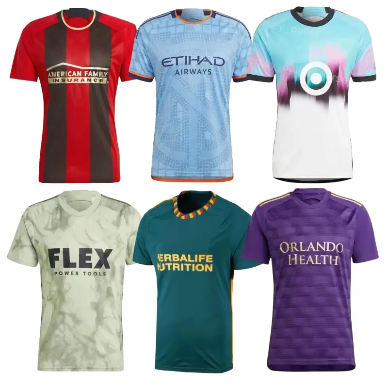23 Atlanta United New York City Orlando City LA Galaxy Los Angeles Minnesota United camiseta uniforme de fútbol camiseta de fútbol