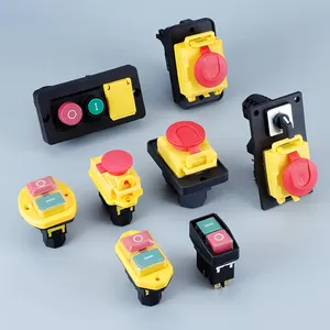 Electromagnetic Switch YCZ Series Waterproof Push Button Reset Momentary Restart And Under Voltage Protection