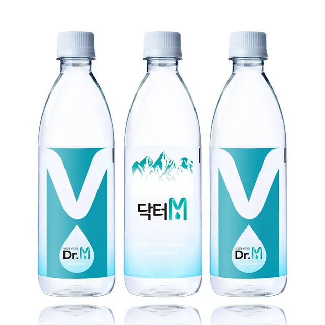 Botellas de agua pequeñas de marca Coreana de primera calidad Agua mineral Agua natural 500Ml20