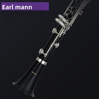 Elman Clarinet Y-CL-11 B-flat ABS Adult Beginner Entry Test Professional Band Playing Black