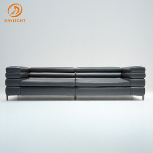 Sillón Reclinable Eléctrico Modular de Cuero Moderno y Minimalista <span class=keywords><strong>Mayfair</strong></span>, con Control Remoto, de Madera, para Pequeñas Villas, Apartamentos y <span class=keywords><strong>Hoteles</strong></span>, Personalizable - Product Image 4