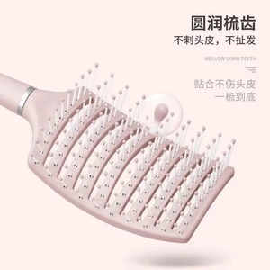 Peigne à dents larges pour femmes, peigne volumateur pour cheveux, usage domestique, peigne de massage du cuir chevelu en plastique - Product Image 2