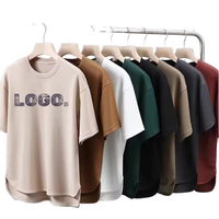 <strong>Best</strong>-<strong>Selling</strong> Men's Oversized Crew Neck T-Shirt Luxury Unisex Heavyweight Cotton Blend Custom Plain t Shirt <strong>Tshirts</strong> Wholesale