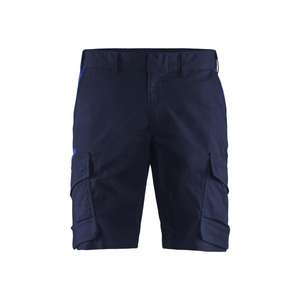 BLAKLADER - 144618328985C60 Industry <b>shorts</b> stretch Navy blue/Cornflower blue - EAN 7330509758168 WORK <b>TROUSERS</b> WORK <b>SHORTS</b> - Product Image 1