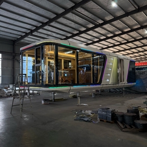 Villa de luxe modulaire assemblée Remorque de <span class=keywords><strong>camping</strong></span> extérieur Mobile RV Smart living cabin - Product Image 4
