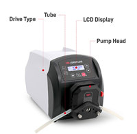 Bomba Peristáltica Inteligente de Velocidad Variable BT301S, Bomba de Laboratorio para Dispensador y Medidor de Productos Químicos