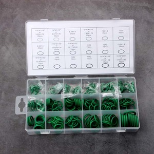 Green O-Ring Seal Assortment 270-Piece Automotive Air Conditioning Rubber Gasket Set Flexible Home Use - Product Image 3