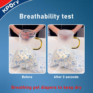 Sıcak satış çevre dostu tek kullanımlık yüksek emici kadın ve erkek yumuşak açık Pet sarar köpek bezi - Product Image 5