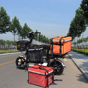 Sac isotherme souple en polyester grande capacité, imperméable, portable, avec bandoulière, pour livraison de repas, fermeture éclair à motif lettre - Product Image 6