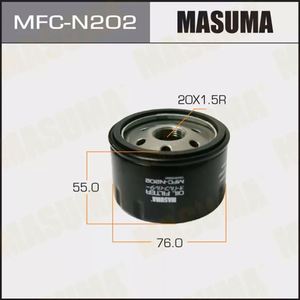 Filtre à huile de voiture MASUMA Premium MFC-N202 à visser avec joint torique auto-scellant, serrage manuel sans outil pour <span class=keywords><strong>AIXAM</strong></span> - Product Image 3