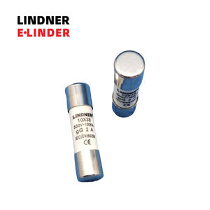 Fusible cylindrique basse tension 10*38mm gG GL Classe 500V AC RT18 2A 4A 6A 8A 10A 12A 16A 20A 25A 32A Marque <span class=keywords><strong>LINDNER</strong></span> - Product Image 2