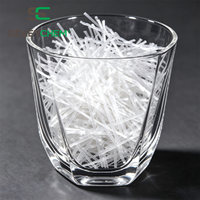 Fibres de polypropylène (PPCF) 3mm 6mm 12mm – Matière première pour mortier anti-fissuration