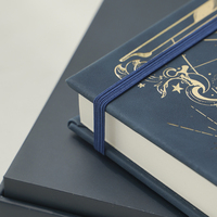Ensemble cadeau promotionnel de carnet de notes relié à la main en papier écologique avec logo personnalisé A5, agenda professionnel, planificateur personnalisé