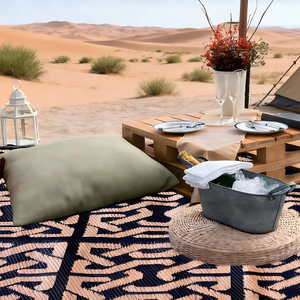 Tapis d'extérieur pliable léger et imperméable en plastique PP, vente en gros - Product Image 1