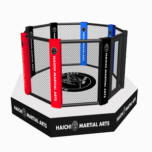 Équipement de boxe, <span class=keywords><strong>cage</strong></span> <span class=keywords><strong>MMA</strong></span> pour UFC, <span class=keywords><strong>cage</strong></span> octogonale en acier inoxydable <span class=keywords><strong>MMA</strong></span>, <span class=keywords><strong>cage</strong></span> <span class=keywords><strong>MMA</strong></span> <span class=keywords><strong>gonflable</strong></span> facile à nettoyer pour l'entraînement de Muay Thai - Product Image 2