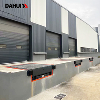 Niveleur de quai hydraulique fixe et rampe, capacité de charge de 5 à 15 tonnes, acier au carbone, monocylindre, pour baie de chargement d'entrepôt