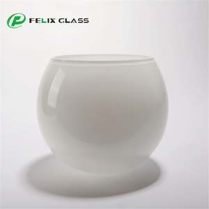 Fabricante de Pantallas de Vidrio en China, Pantalla de Vidrio Blanco Opalino en Forma de Cúpula, Tamaño Personalizado, OEM, para Lámparas Colgantes - Product Image 1