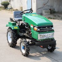 Vente en gros Micro 4WD Tracteur manuel avec moteur diesel et tondeuse à gazon Petit camion tracteur