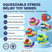 Règle Magique en Plastique en Gros, Puzzle Torsadé, Jouet Anti-Stress Transformable, Jouet Sensoriel pour Enfants, Cadeaux de Fête
