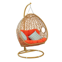 Nouvelle chaise suspendue de jardin en corde tressée, style moderne, pour terrasse, cour, balcon, siège unique, pour le loisir