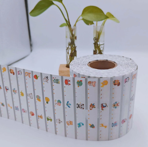 Etiquetas Adhesivas Personalizadas con <span class=keywords><strong>Nombre</strong></span> para <span class=keywords><strong>Niños</strong></span>, Diseño de Animales Coloridos, Autoadhesivas para la Escuela, al Mejor Precio - Product Image 1