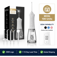 Irrigateur buccal portable rechargeable IPX7, 5 modes, irrigateur oral sans fil, brossette à eau pour le nettoyage des dents, utilisation à domicile