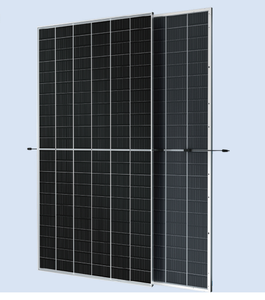 แผงโซลาร์เซลล์แบบสองหน้า SUNKIT N-Type 580W-710W ทนความร้อนสูง กระจกสองชั้น ขนาด 182 มม. สำหรับโครงการขนาดใหญ่ - Product Image 1