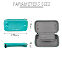 Aksesoris Casing Elektronik Profesional Kustom, Tas Jinjing Keras, Tas Penyimpanan Kontroler Game untuk Perjalanan