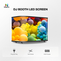 Écran LED P2.5 2.5MM pour cabine DJ, cabine DJ mobile portable, façade de cabine DJ, table DJ étanche IP54, GOB