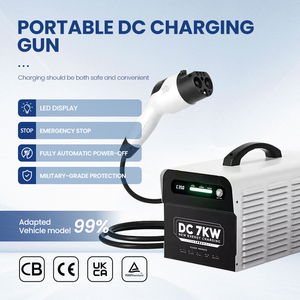 สถานีชาร์จเร็วแบบพกพา 7kW/15/20KW 32A ระดับ 2 รองรับ CCS1/CCS2/GBT อินพุตเอาต์พุต 380V สำหรับใช้ในบ้านและการเดินทาง - Product Image 3