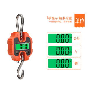 Báscula electrónica portátil Wh C08 de 250 kg con gancho digital para pesaje y entrega - Product Image 1