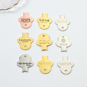 <b>Big</b> Size Custom Fish logo Label Caviar Tin Opener Caviar Fish Logos Opener Keychain Caviar Can Opener - Product Image 3