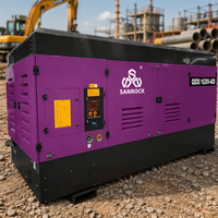 Compresseur d'air à vis diesel 588 kW, haute pression 20 bar, 30 bar, 40 bar, machine de compression d'air portable